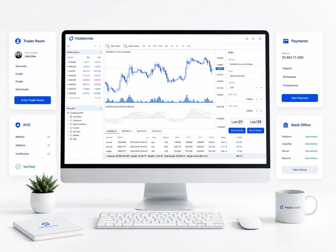 Integrated Forex Broker Technology - FxTrusts Solution Preview